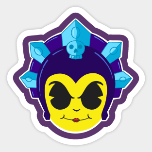 Evil Lyn Classic Cartoon Villain Sticker